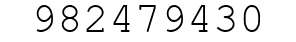 Number 982479430.