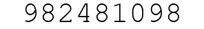 Number 982481098.