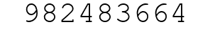 Number 982483664.