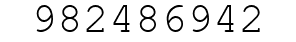 Number 982486942.