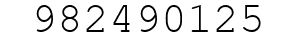 Number 982490125.