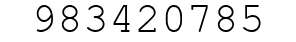 Number 983420785.