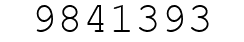 Number 9841393.
