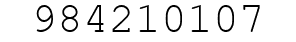Number 984210107.