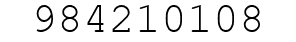 Number 984210108.