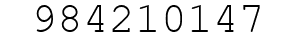 Number 984210147.