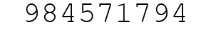 Number 984571794.