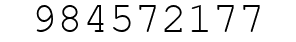 Number 984572177.