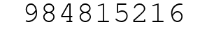 Number 984815216.