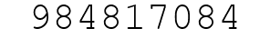 Number 984817084.