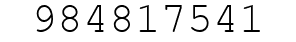 Number 984817541.