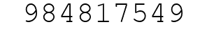 Number 984817549.