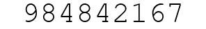 Number 984842167.