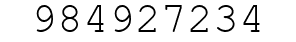 Number 984927234.