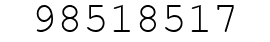 Number 98518517.