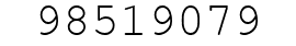 Number 98519079.