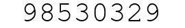 Number 98530329.