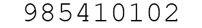 Number 985410102.