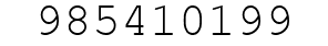 Number 985410199.
