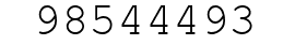 Number 98544493.