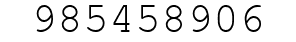 Number 985458906.