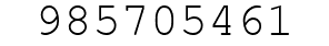 Number 985705461.