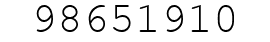 Number 98651910.