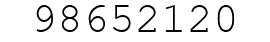 Number 98652120.