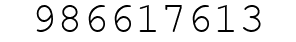 Number 986617613.