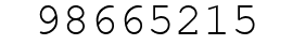 Number 98665215.