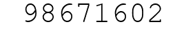 Number 98671602.