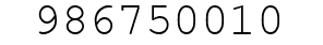 Number 986750010.