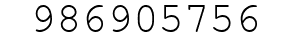 Number 986905756.