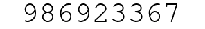 Number 986923367.