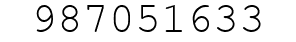 Number 987051633.