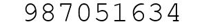 Number 987051634.