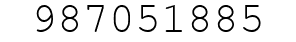 Number 987051885.