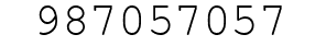 Number 987057057.
