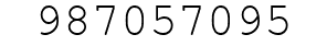 Number 987057095.