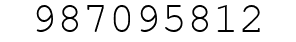 Number 987095812.