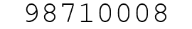 Number 98710008.