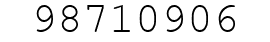 Number 98710906.