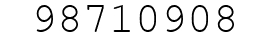 Number 98710908.