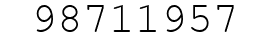 Number 98711957.
