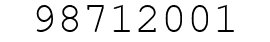 Number 98712001.