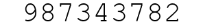 Number 987343782.