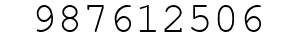 Number 987612506.