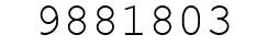 Number 9881803.