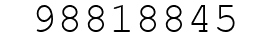 Number 98818845.