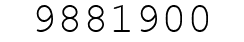 Number 9881900.